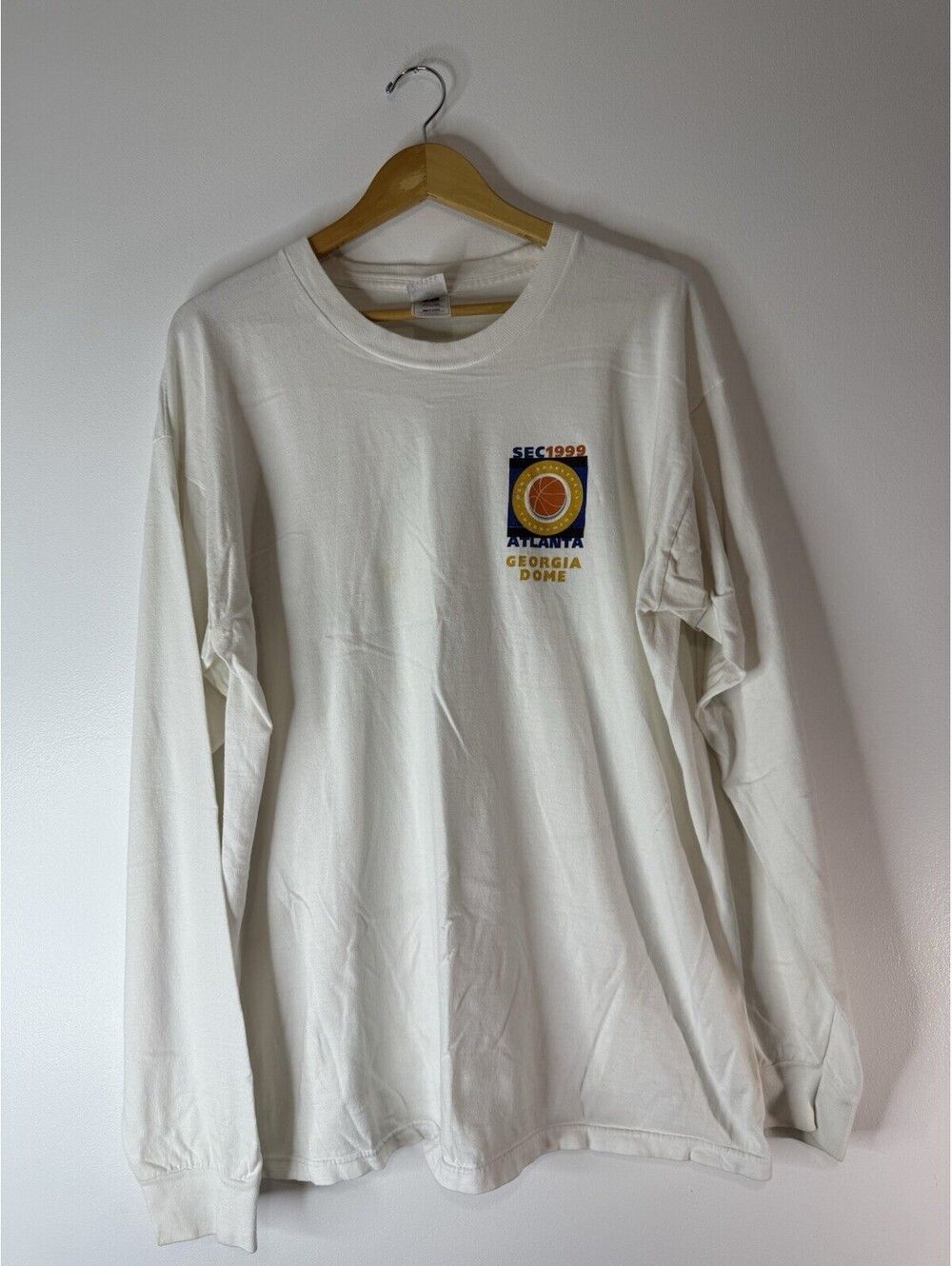 Vintage 1999 Sec Basketball Tournament Long Sleeve T Shirt XXL